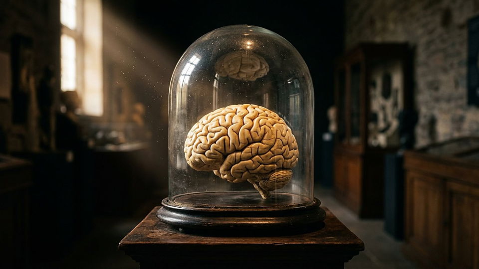 Illustration photoréaliste pour la salle S19 : Le cerveau, l'objet le plus complexe connu